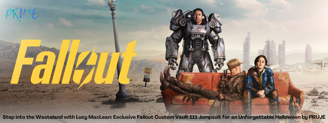 Step into the Wasteland with Lucy MacLean: Exclusive Fallout Custom Vault 111 Jumpsuit for an Unforgettable Halloween by PRUJE - PRUJE