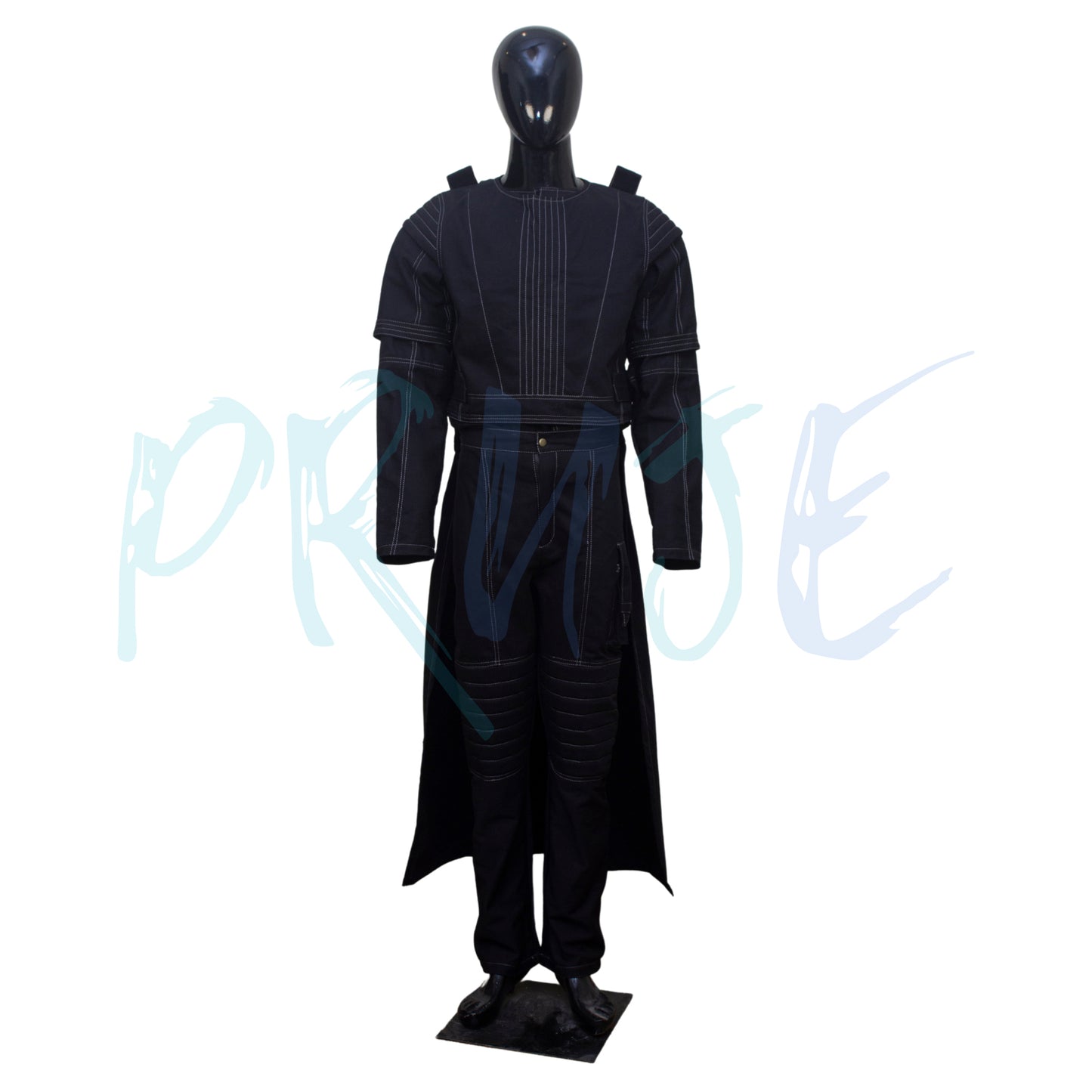 Mandalorian Inspired By Star War Custom Boba Fett Flight Suit Greyish Black Mando Boba Full Set - PRUJE