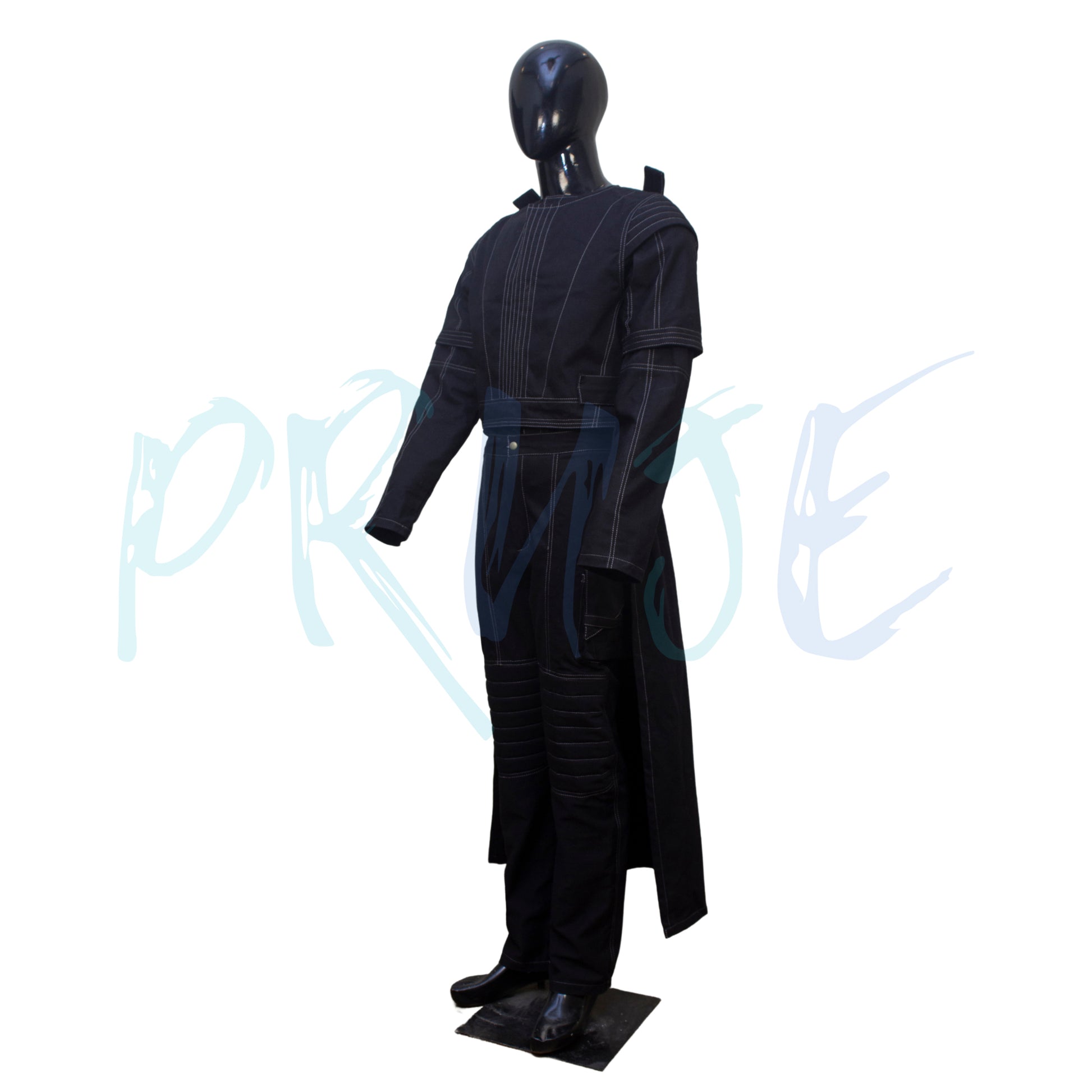 Mandalorian Inspired By Star War Custom Boba Fett Flight Suit Greyish Black Mando Boba Full Set - PRUJE