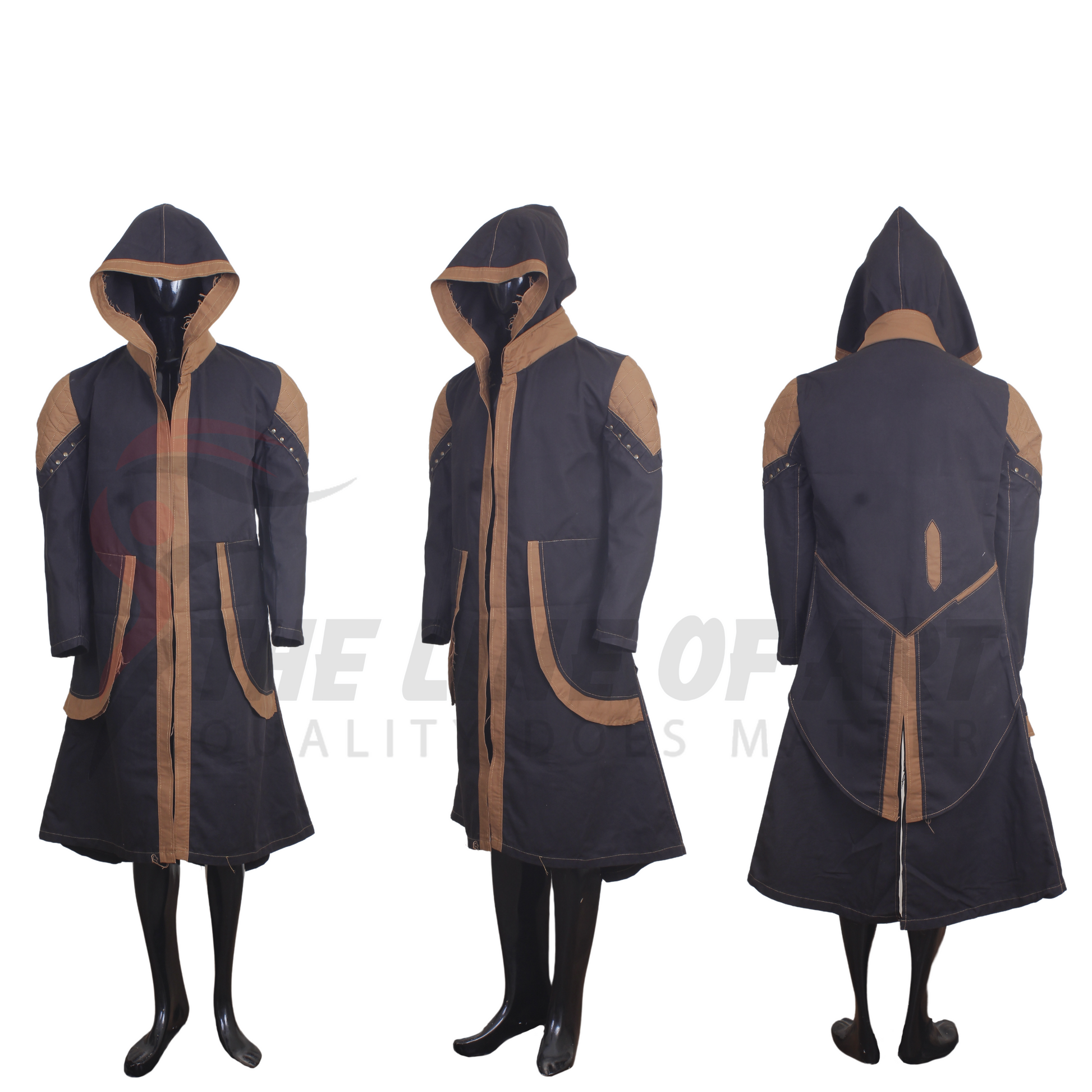 Inspired by SW Rogue One coat - Jyn Erso Style Poncho | Sci-Fi Costume - PRUJE