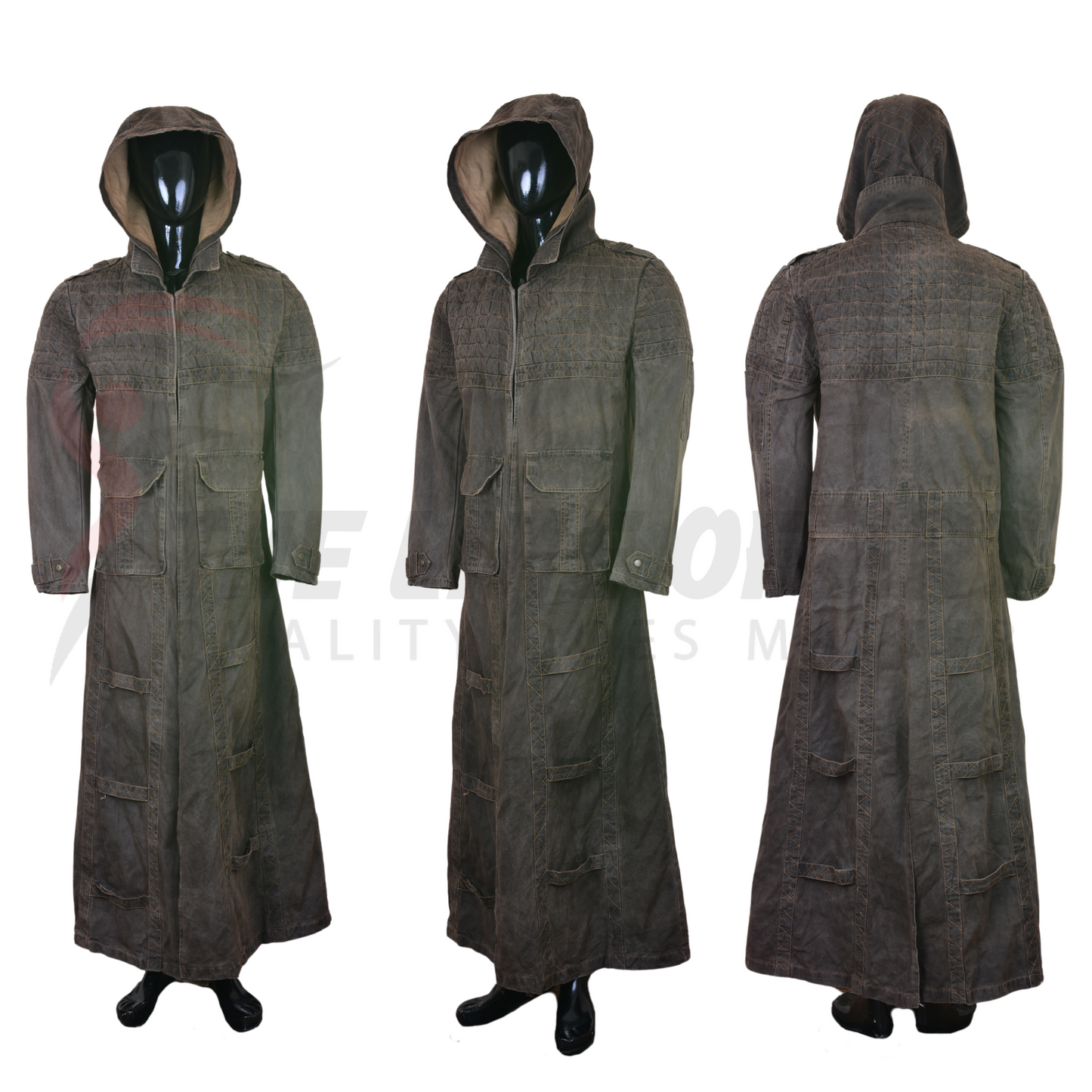 Inspired FO Distressed Trench Coat, Duster SW Costumes | Sci-Fi Fans Cosplay. - PRUJE