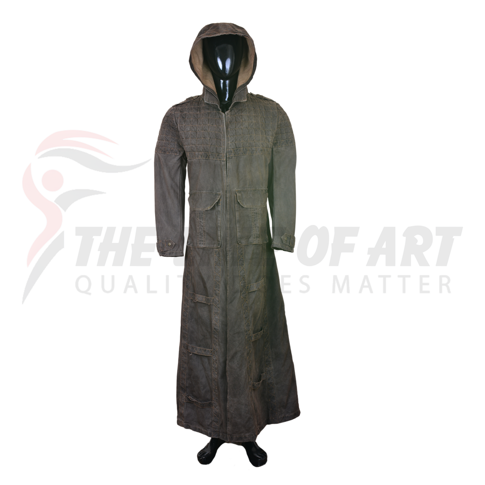 Inspired FO Distressed Trench Coat, Duster SW Costumes | Sci-Fi Fans Cosplay. - PRUJE