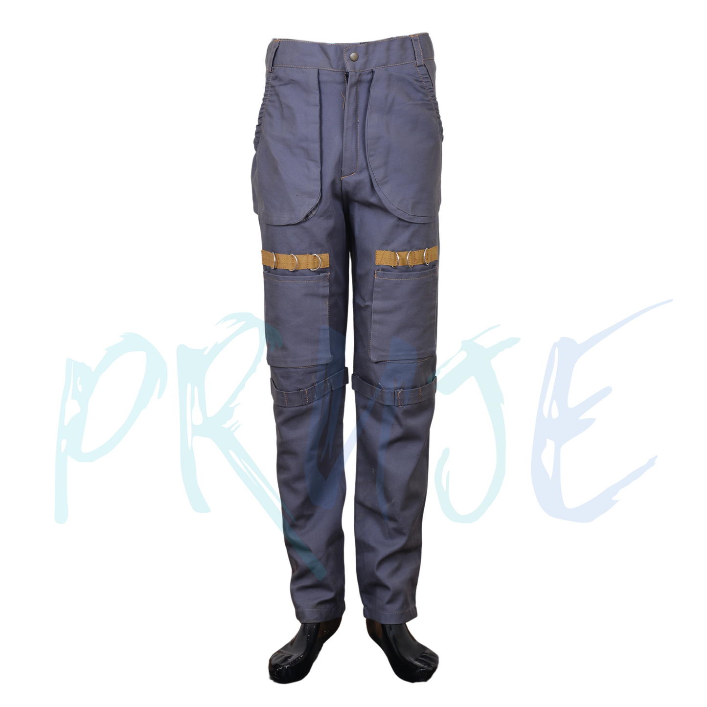 inspired by han solo Cargo Protective Pants Grey - PRUJE