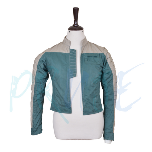 Inspired by Finn SW Green Cosplay Jacket – Sci-Fi Adventure Cosplay &amp; Everyday Wear - PRUJE