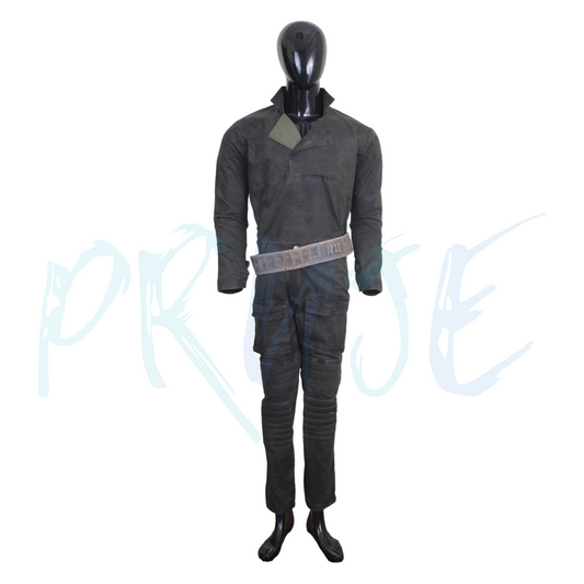 Inspired by Boba Fett Mandalorian Flight Suit – Greyish Black | Full Tailored Mando Boba Suit - PRUJE