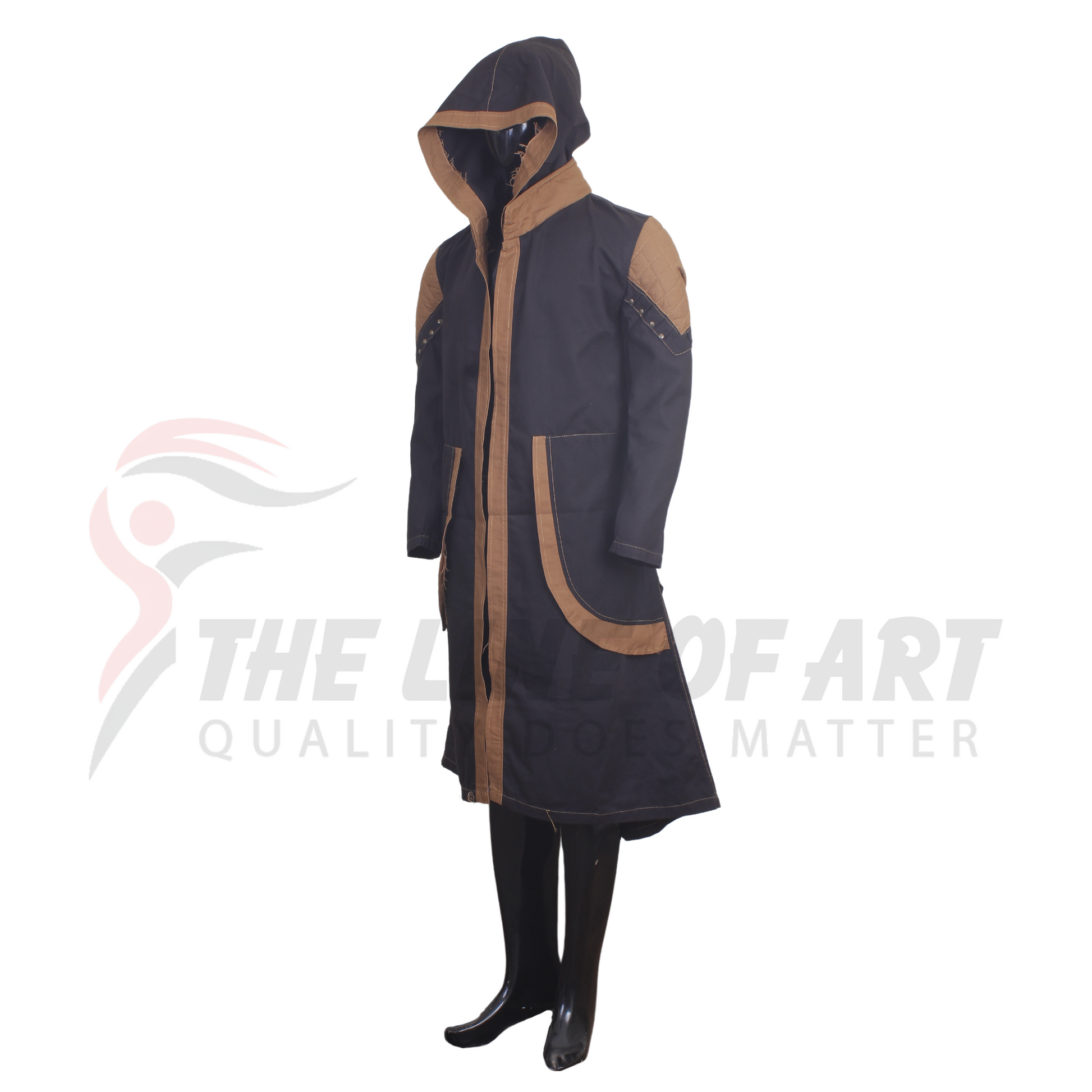 Inspired by SW Rogue One coat - Jyn Erso Style Poncho | Sci-Fi Costume - PRUJE