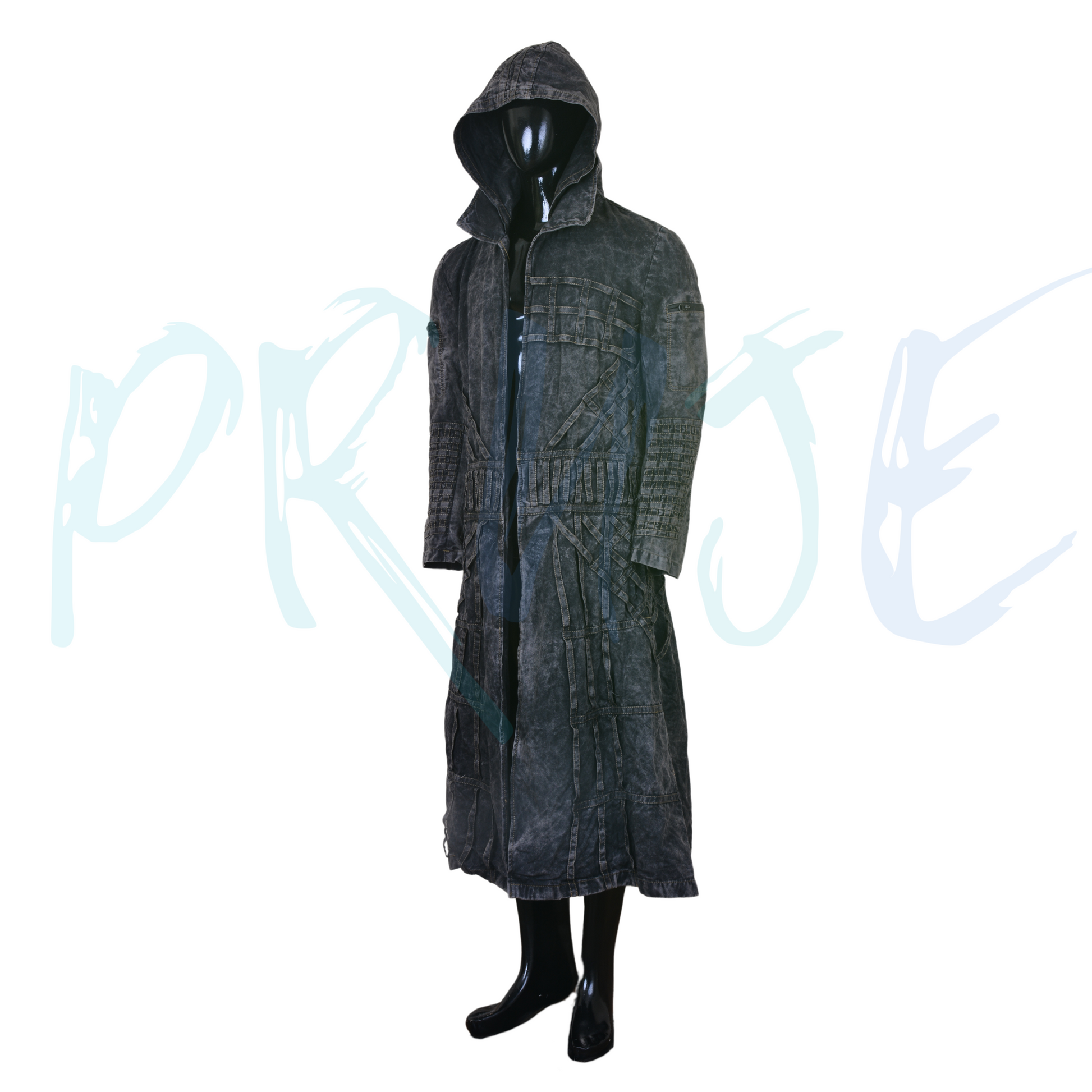 Inspired FO Trench Coat – Distressed Duster for Ultimate Style - PRUJE