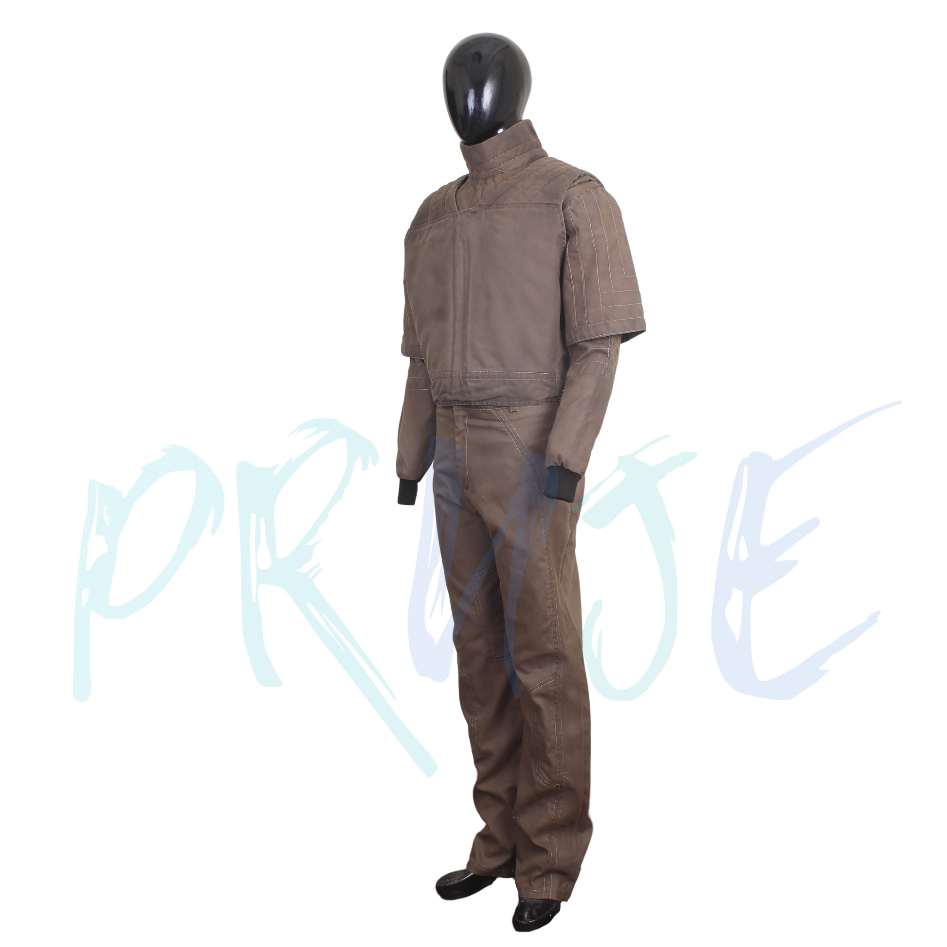 Inspired by SW Mandalorian Bounty Hunter Cosplay – Custom 3-Piece Vest Flight Suit - PRUJE