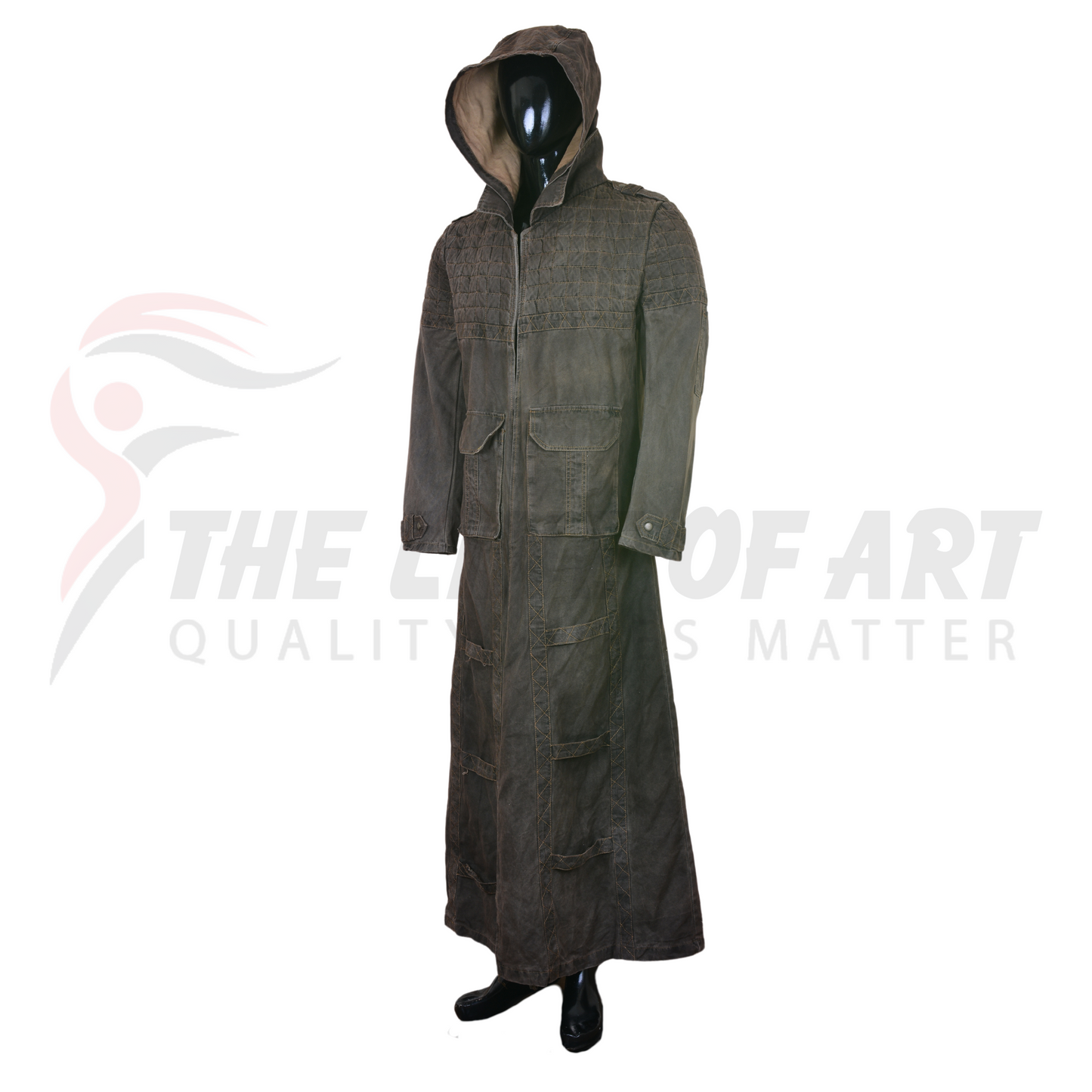 Inspired FO Distressed Trench Coat, Duster SW Costumes | Sci-Fi Fans Cosplay. - PRUJE