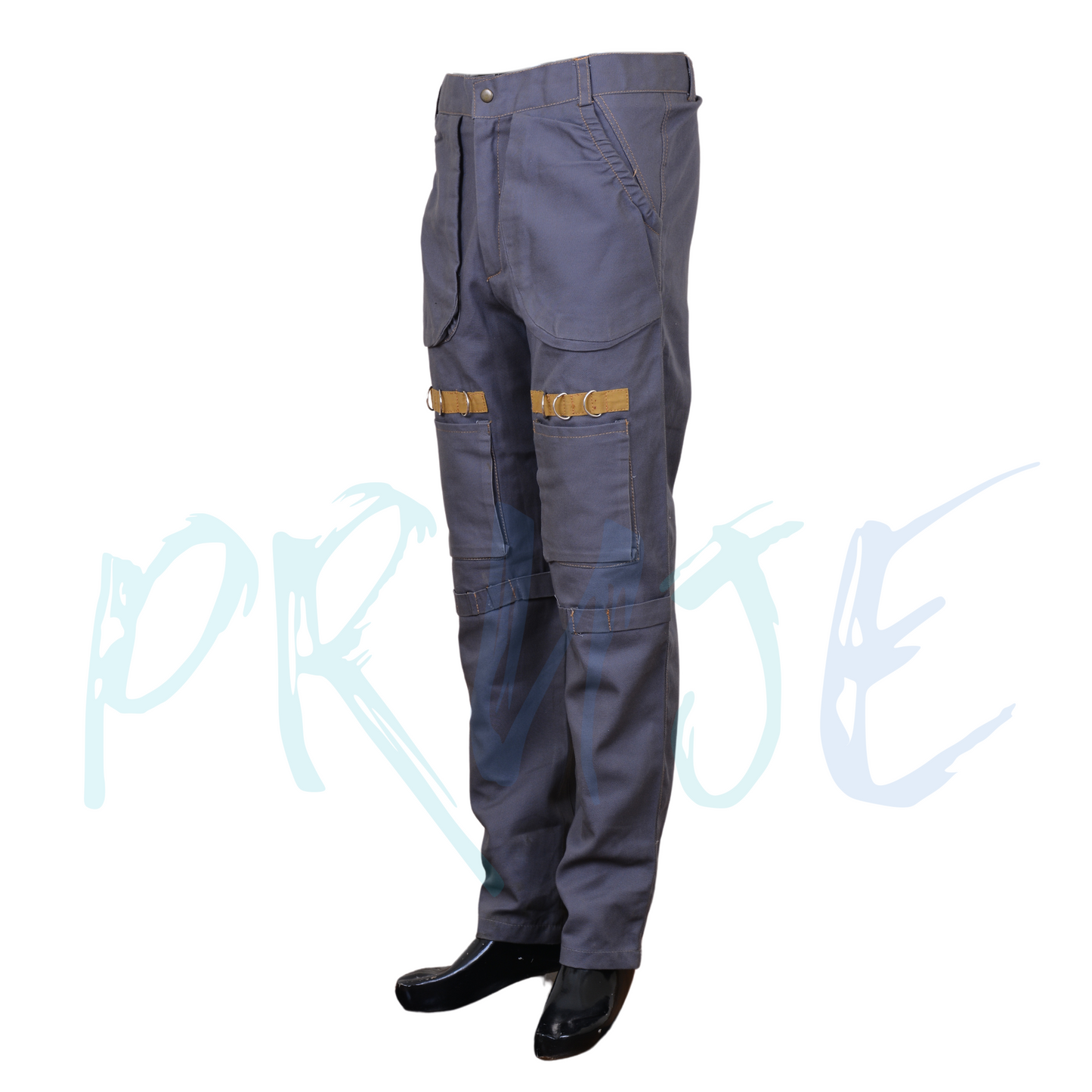 inspired by han solo Cargo Protective Pants Grey - PRUJE