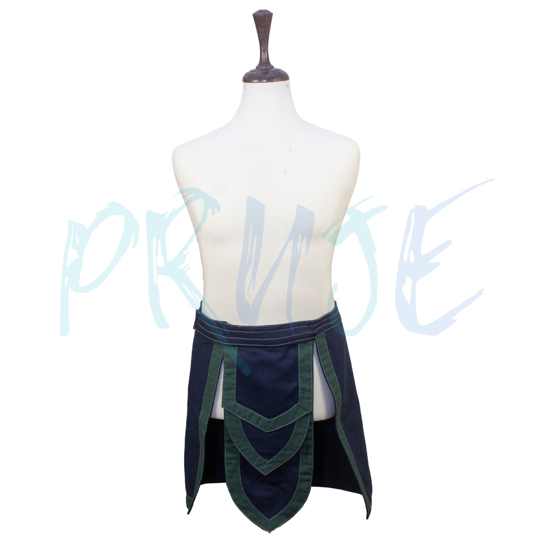 Inspired by Ahsoka Tano | SW-Inspired Ahsoka Tano Cosplay Skirt | Black Cosplay Skirt for Ahsoka Fans" - PRUJE