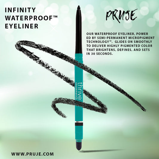 Thrive Causemetics - Infinity Waterproof Eyeliner Shade: Lauren (black matte) Pencil