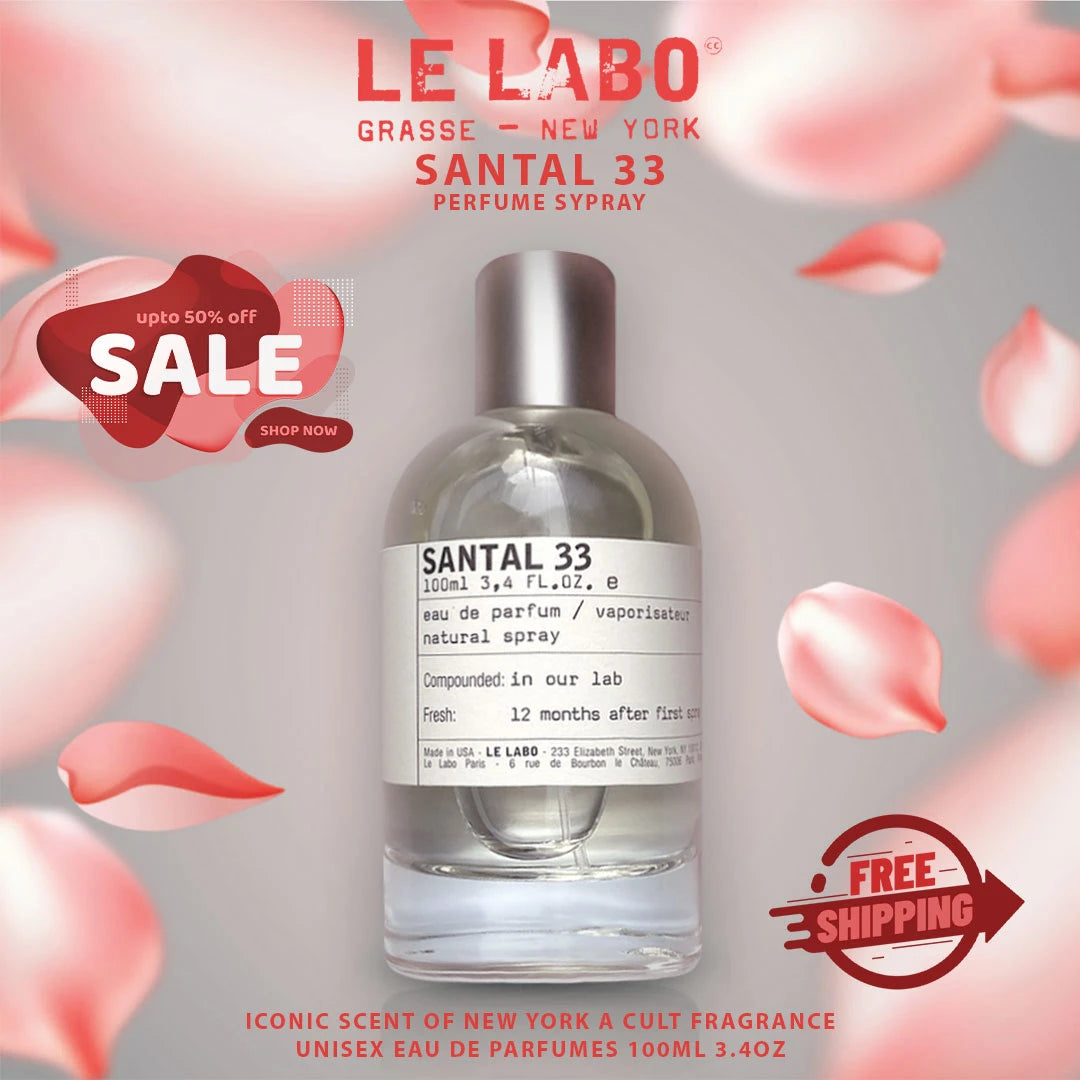 Le Labo Santal 33 Eau De Parfum 100ml | 50% de Descuento para MéxicoPremium Unisex con - PRUJE