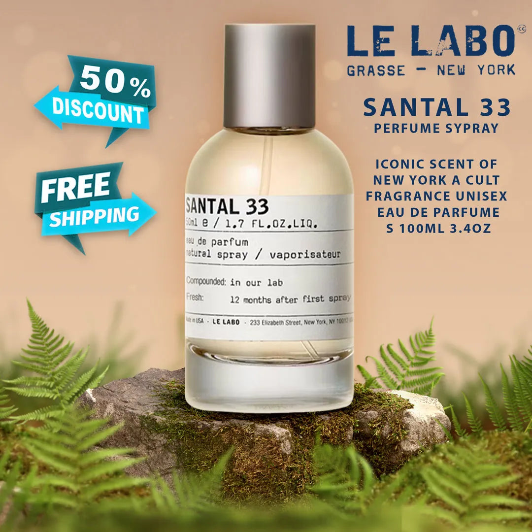 Le Labo Santal 33 Eau De Parfum 100ml | 50% de Descuento para MéxicoPremium Unisex con - PRUJE