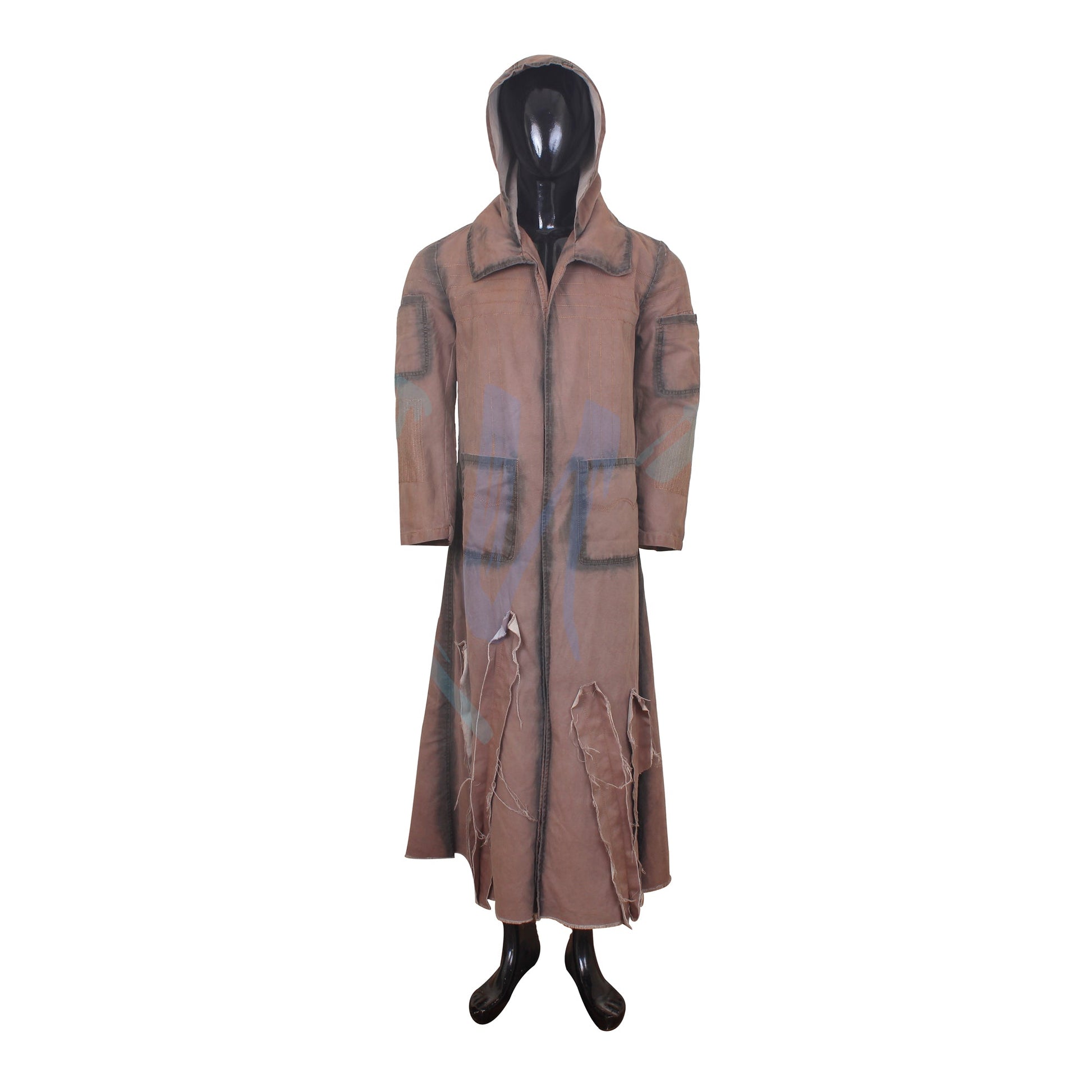 FO Inspired Trench coat - Ghoul Cosplay Outwear - Post Apocalyptic costume - PRUJE